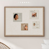 照片墙背景板毛毡墙贴板软木板墙面幼儿园办公室留言板文化墙展示