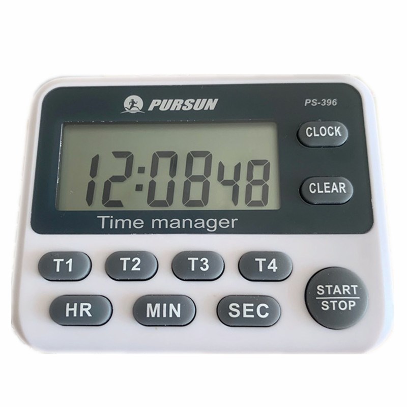 追日四通道正器 电子时钟 多组定时器 计时器带磁铁提醒器