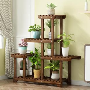 阳台架子SSP防花腐室内层实木客厅置物盆栽绿萝多多肉现地代落式