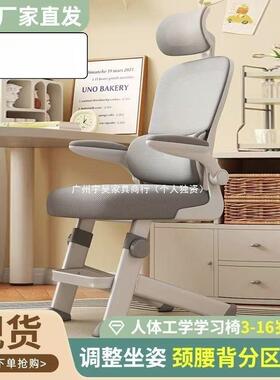 子升降工学脑椅电子青年高生初中12549学专用写字书桌椅儿童学习