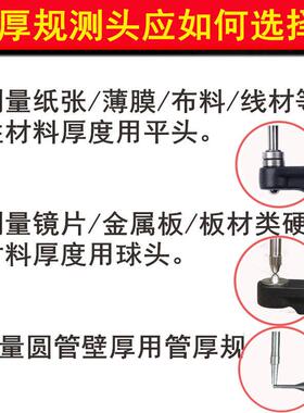 源恒通YHT17数显百NSE分千子分测厚规0.0012mm电5厚度规2.4测厚仪