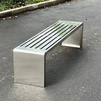 公园排户外椅体长育球场休息长条凳塑木凳子椅幼儿园2905椅不锈钢