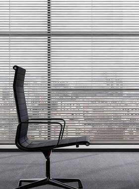 百叶窗帘客办公浴室叶厨房防水遮厅室光遮阳升LBY2506降铝合金百