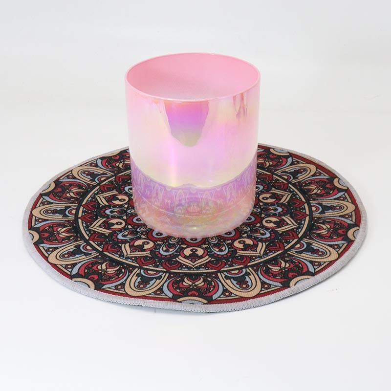 粉色系渐变石英水晶唱歌碗用于声音冥想唱歌碗冥想乐器音乐钵,3C数码配件,其它配件,淘宝优惠券,粉丝福利购,淘宝优惠卷