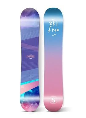 skifree彩纹单板滑雪板男女入门级成人全能平花滑雪板潮流