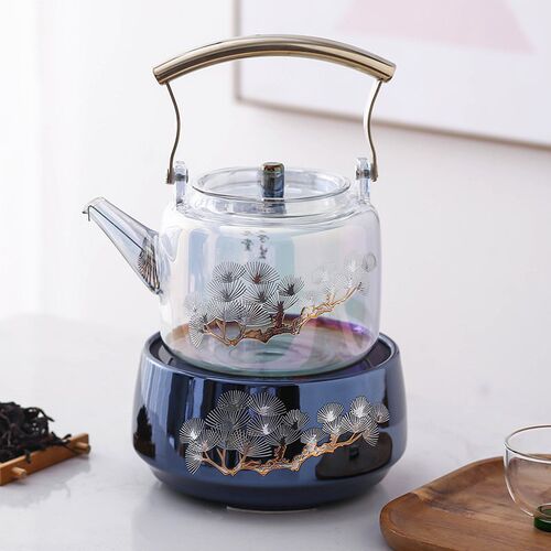 陶总堂家用小型台式电陶炉煮茶茶炉超煮茶壶烧水煮茶器静音陶瓷炉