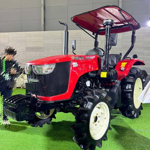 沃得奥龙704加大后桥农用水旱两用旋耕犁地四驱旋耕机轮式拖拉机