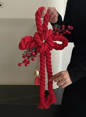 新年装饰挂件万字结过年新房乔迁新居氛围春节装饰布置门挂摆件