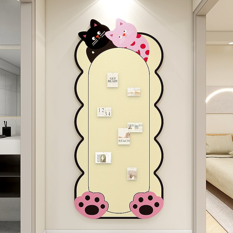 多巴胺照片墙背景板毛毡板相片展示墙毛毡墙贴软木板墙面装饰创意