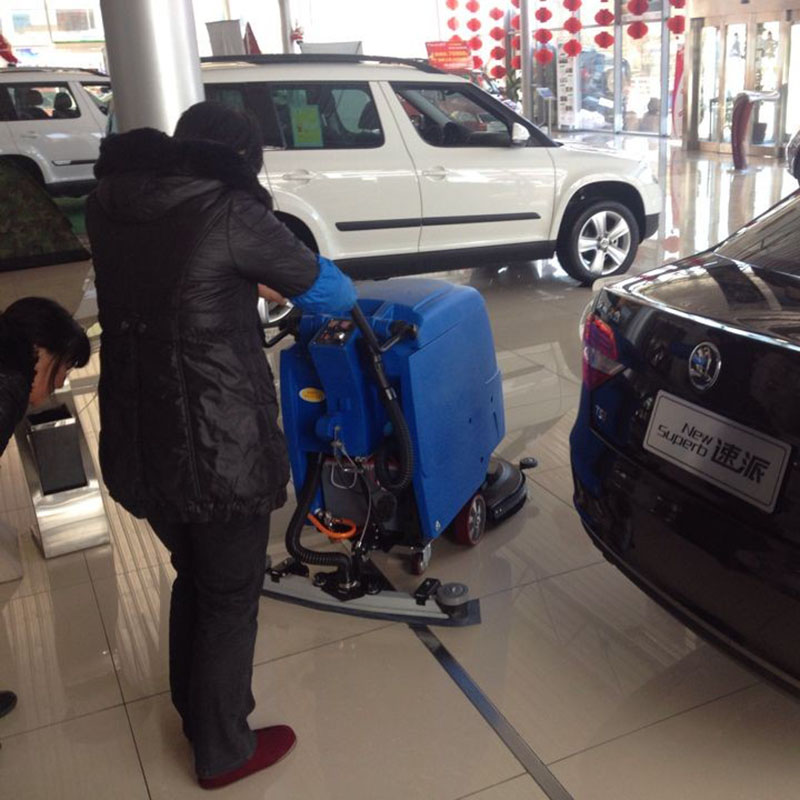 YSD530B手推式洗地机工厂车间仓库油漆水泥地超市停车场用扫地机