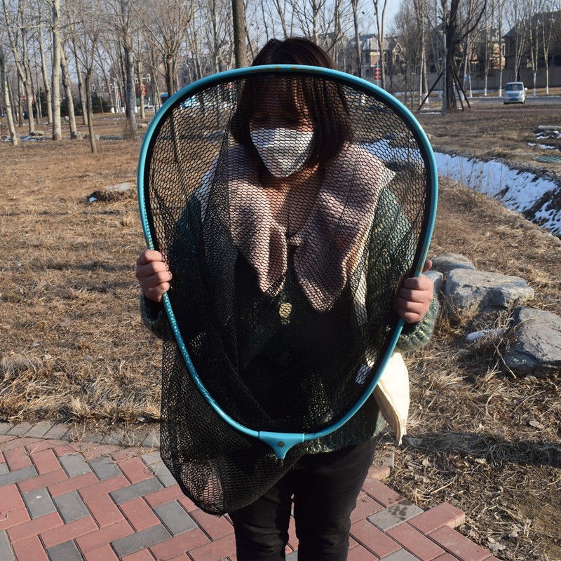 武汉邓刚8mm巨物抄网头黑坑超硬加深竞技大物抄网头防挂钩速