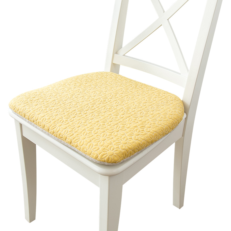 小清新全棉椅子垫屁垫四季通用坐垫餐椅垫马蹄形护臀垫家用防滑