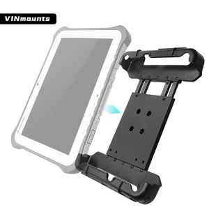 VIN矿车电子设备显示屏兼容FZ 平板夹农业工程机械平板支架 G2款