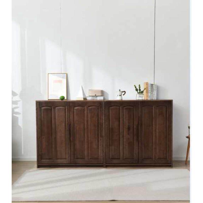 大促实木推拉门衣柜棉被被子柜衣柜柜大容量收纳阳台储物柜