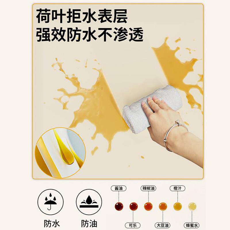 墙贴00-2结约力加厚防水防油柜奶门贴皮墙油肤感装饰贴膜简现代风
