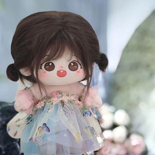 现货10/15/20cm原创古风汉服娃衣20厘米棉花娃娃衣服古装平价娃衣