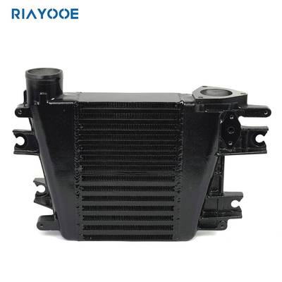 汽车中冷器板式铝制散热器 Patrol Y61 ZD30 3.0 TD 97-07 黑色