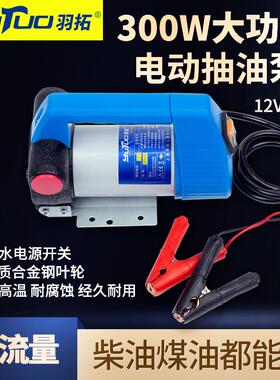 羽拓油电动抽油泵型小300W大功率柴煤IAW油正转反抽油泵大吸力自