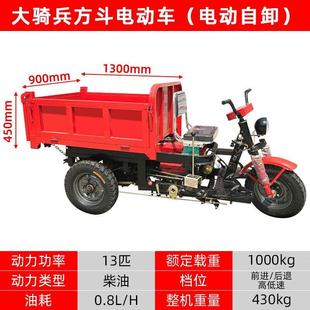 工电程翻灰斗车FRA手推斗车建筑工地水泥搬运养殖拉粪拉动砂浆拉