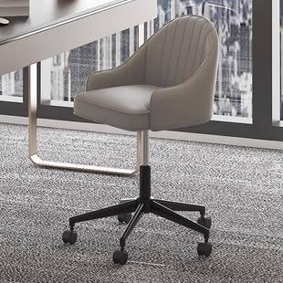 电椅001生家用久坐靠脑背休闲办桌公座椅女生可爱卧室学书转椅L&