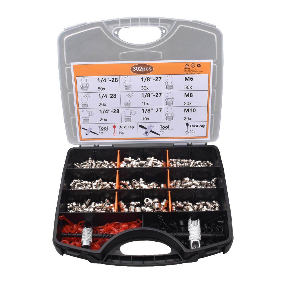 热销黄油牛油嘴套35041装注脂0油p嘴公制美制混合32c嘴s,汽车零部件/养护/美容/维保,黄油枪,淘宝优惠券,粉丝福利购,淘宝优惠卷