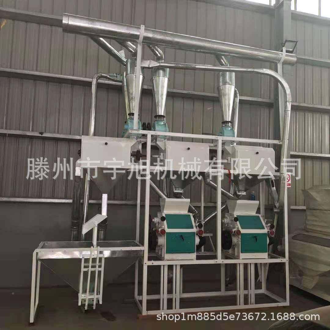 厂家直动AWI销单机面组两打机全自钢磨面粉组机