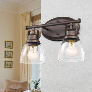 美室式 复古壁灯双头梳台镜妆前灯客厅电756视卧墙床头ebay