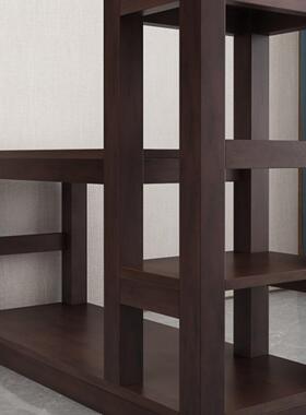 鱼缸架架子底F97MTM59柜族底座实木高低承重鱼缸水箱架定架做多层