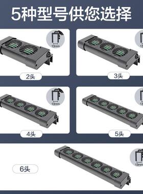 REL海水珊瑚淡水水草热带鱼鱼缸降温风虾水草缸降散热冷扇却温冷
