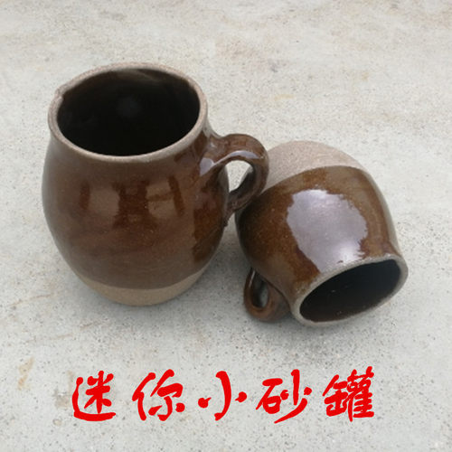 老式手工砂罐土陶瓦罐煨罐焖罐炖肉汤燃气明火煎药罐砂锅粥罐子