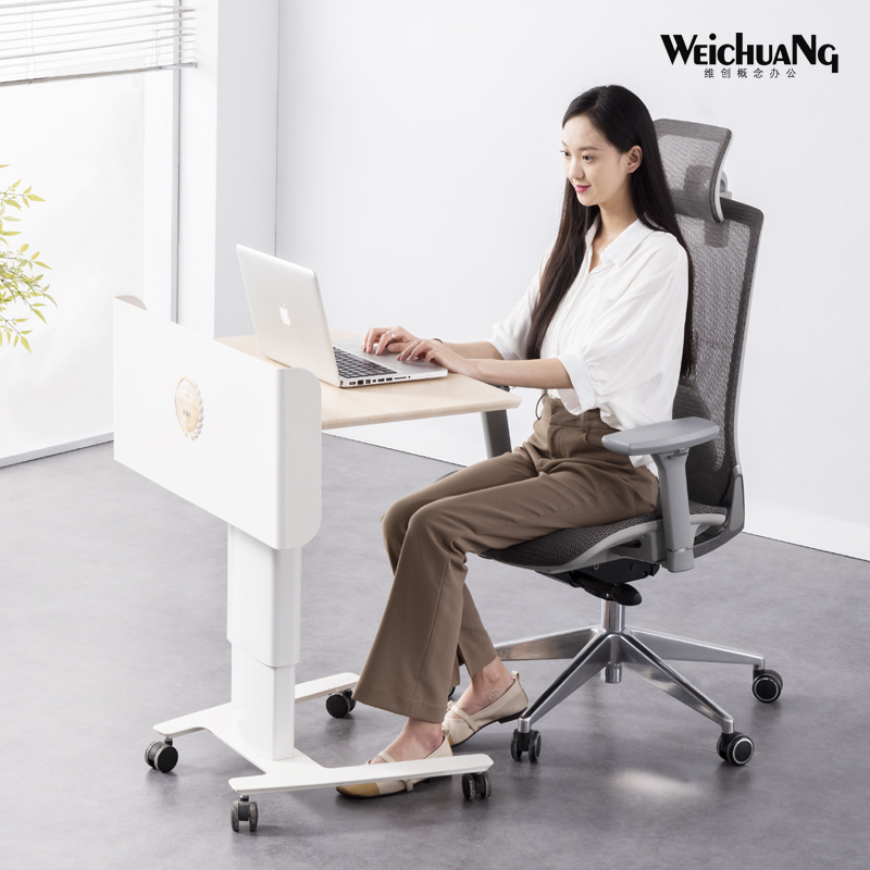 升降演讲台发言台现代简约教室会议室可移动小讲台桌子主持发言台