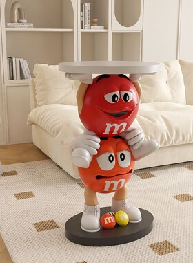 艺术mm豆客厅沙发旁边几柜电视柜旁边大型落地托盘床头柜搬家摆件