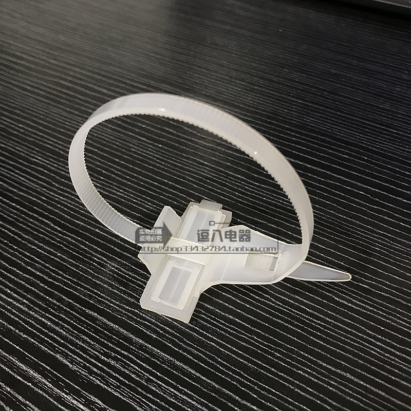 带牌电缆线标牌扎带防水标示牌盒扎带标签记号5*1 2 8*2