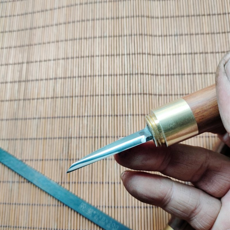 笛子洞萧校音准刀竹笛南箫葫芦丝调音刀 笛箫修孔刀 超硬氮化白钢