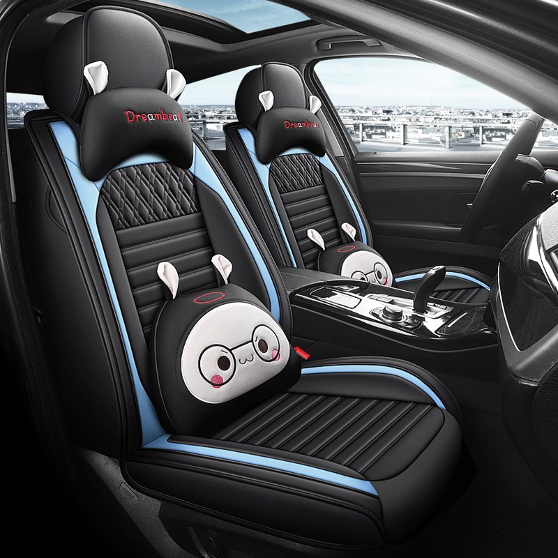 汽车座皮革全包四季通用皮制车全包围坐垫座垫专车专用车五座