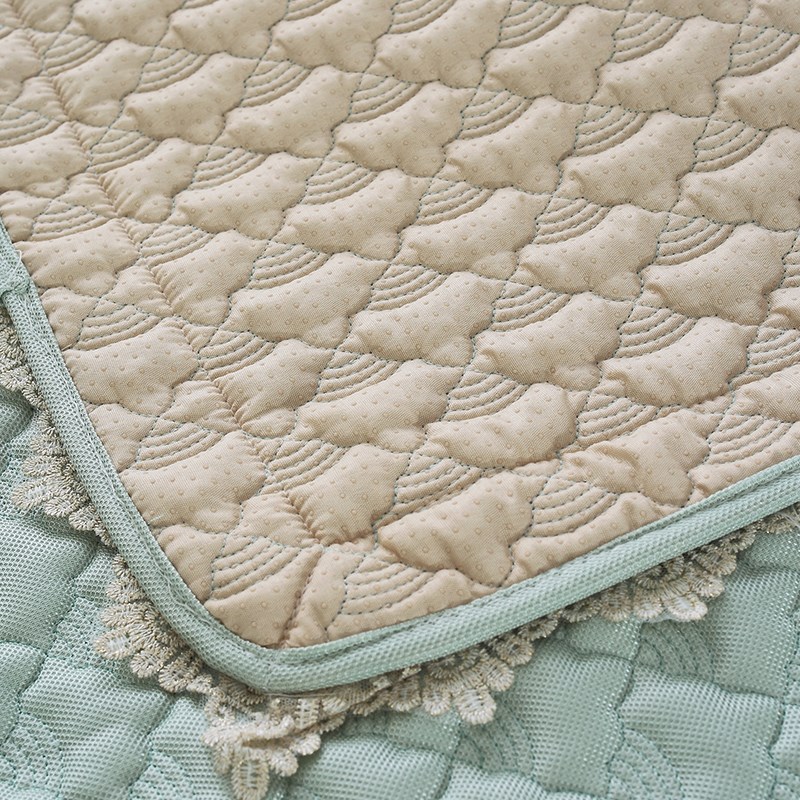 沙发垫四季通用防滑坐垫布艺蕾丝家用客厅欧式抱枕靠背扶手巾盖巾