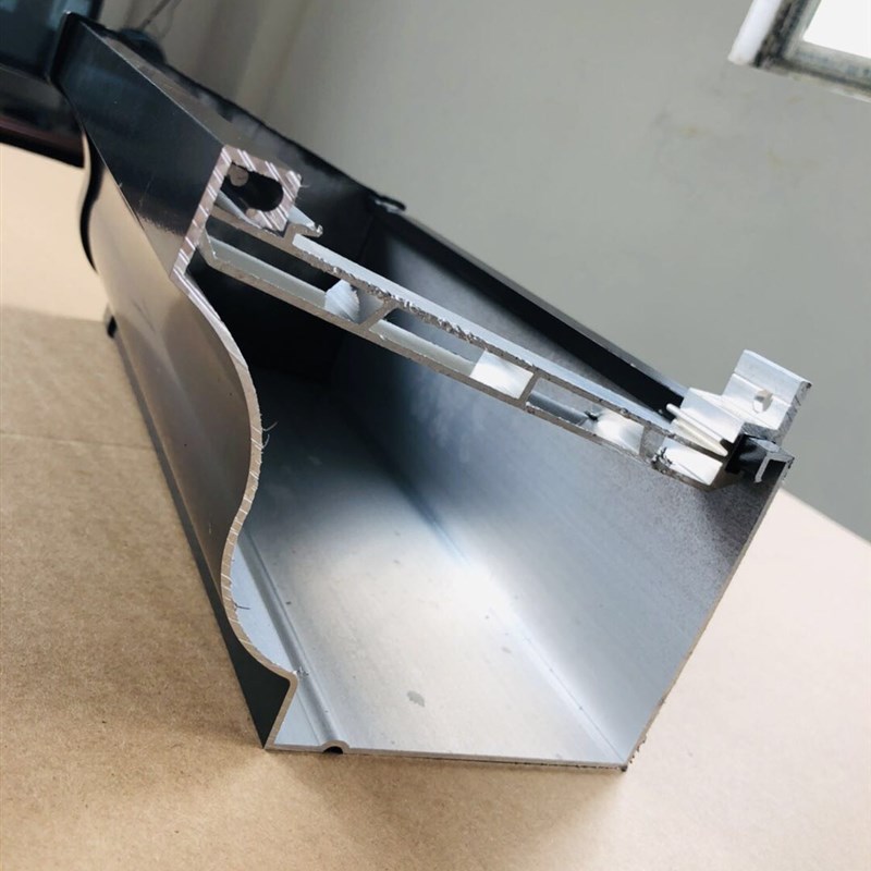 爱墅美别墅铝合金彩铝雨水槽天沟檐沟雨水管天沟排水槽