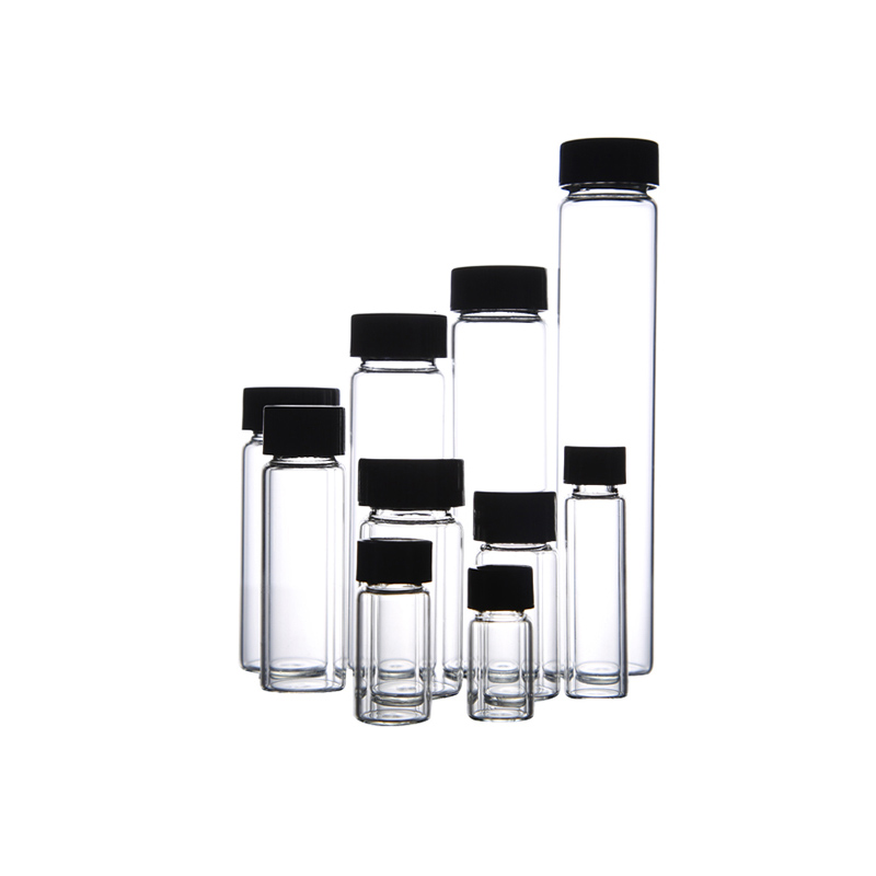 玻璃样品瓶加厚 2/3/5/10/15/20/30///0ml棕色螺口瓶样本展示瓶试