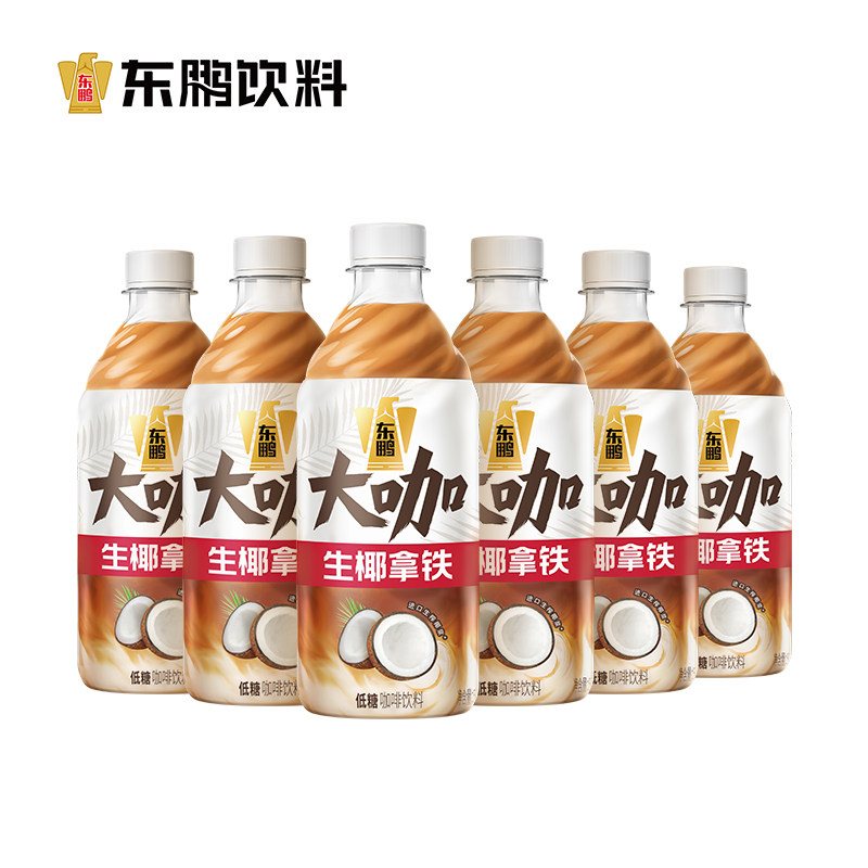咖啡大咖生椰拿铁咖啡500ml*6瓶图片