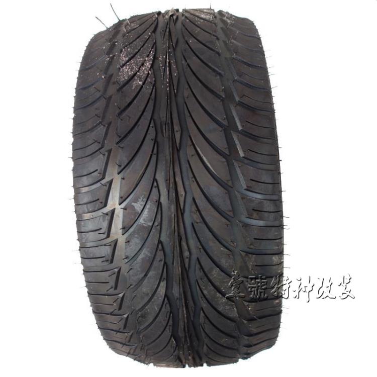 自制四轮卡丁车倒三轮沙滩车铝合金轮毂扁平轮胎2/30-1寸轮胎