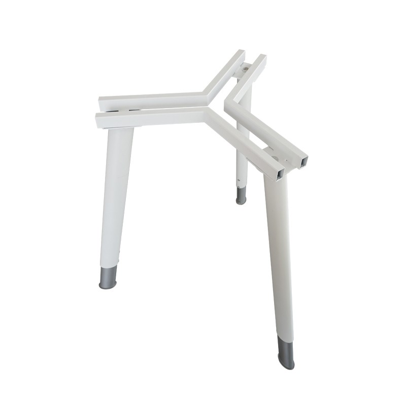 岩板大圆桌架大理石铁艺桌腿支架桌脚餐桌折叠伸缩桌架桌脚架定制