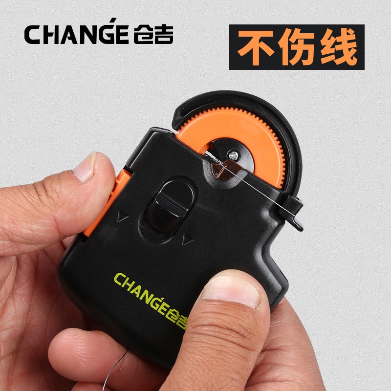 仓吉绑钩器 不伤线的绑钩器 电动机芯 自动绑鱼钩渔具配件