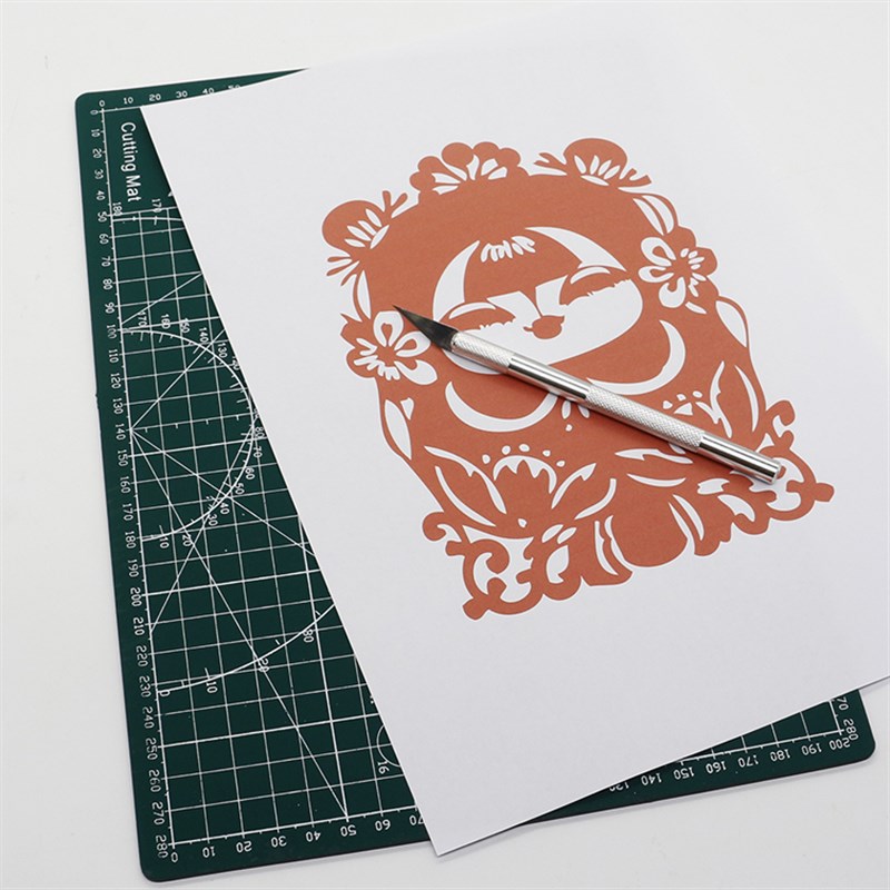 刻纸工具剪纸工具装初学手工雕刻刀垫板刻板专用纸学生专业剪刀