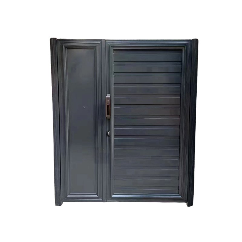 铝艺别墅庭院门现代简约中式入户门院子围墙花园开别墅对开大门