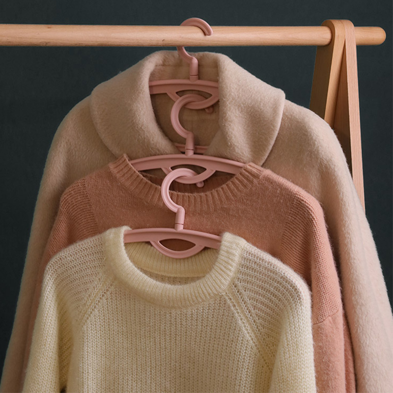 无肩痕衣架加粗加厚家用大衣挂衣架宽肩不起包衣柜护衣架冬装撑子