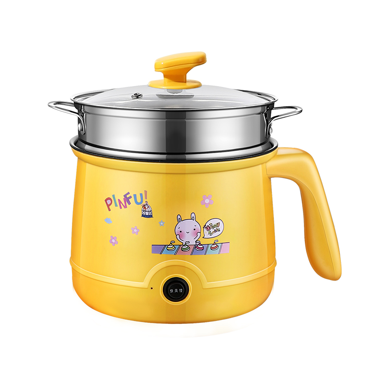 多功能煎炒不粘锅电饭锅1人2小电饭煲电煮锅宿舍学生煮面电锅家用