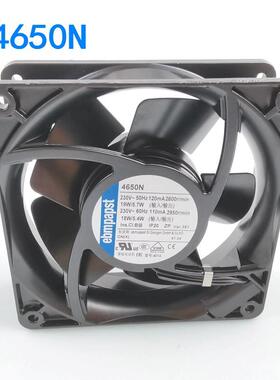 EBM原装4650N/4656N/4650N-465/4656Z 12038全金属散热风扇风机
