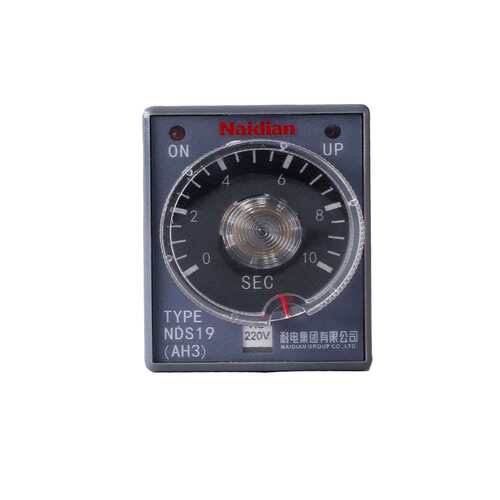 耐电继电器 AC220V AH3-3 NDS19C Time Relay 电容式时间继电器