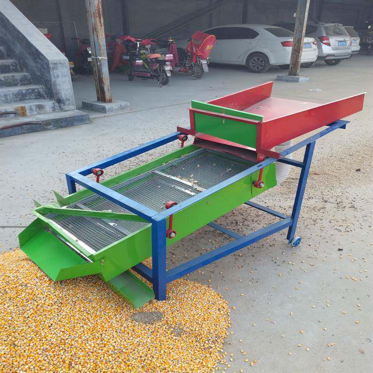 小型振动粮食筛选机 水稻大豆小麦去杂机 玉米绿豆清杂机