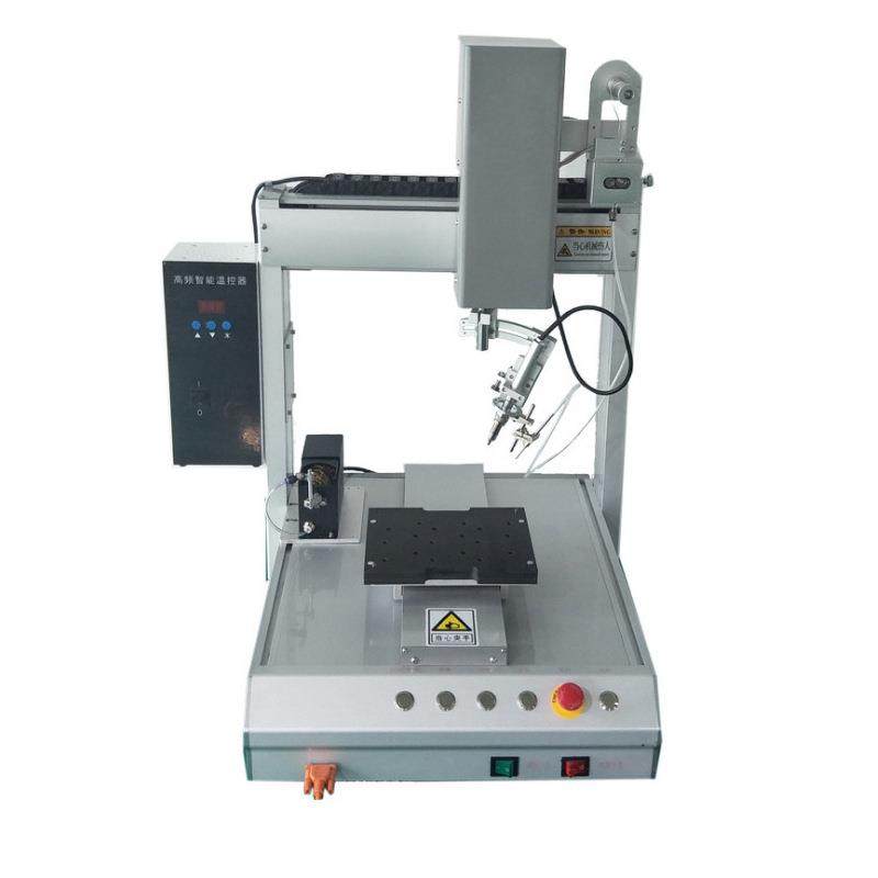 焊锡机自动焊锡机双头双工位全自动焊锡机器人桌面式非标焊锡机,五金/工具,焊锡机,淘宝优惠券,粉丝福利购,淘宝优惠卷